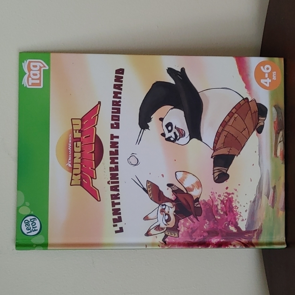 Leapfrog Tag Activity Storybook Kung‎ Fu Panda : L'entraînement Gourmand